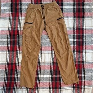 Aeropostale Tan Cargo Pants Relaxed Fit